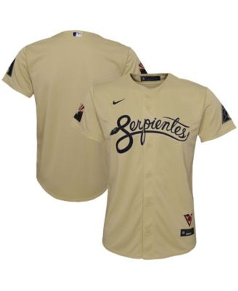 Los Angeles Dodgers Nike 2021 Gold Program Replica Team Jersey - White/Gold