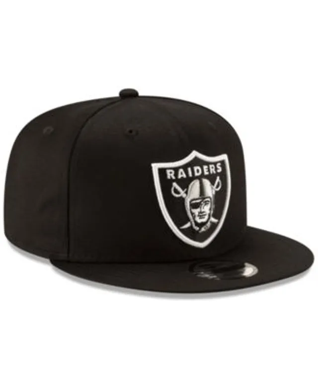 New Era Men's Las Vegas Raiders Throwback 9FIFTY Adjustable Snapback Cap