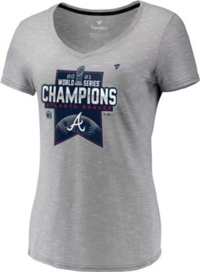 Men's Fanatics Branded Jorge Soler White Atlanta Braves 2021 World Series Champions MVP T-Shirt