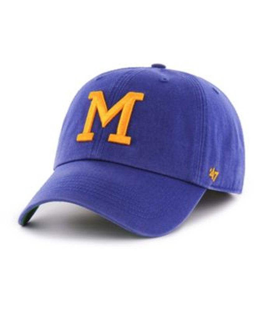 New Era Royal/Yellow Milwaukee Brewers Empire 59FIFTY Fitted Hat