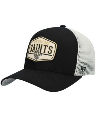 47 ' Black New Orleans Saints Primary Bucket Hat