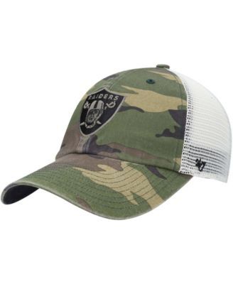 New Era Camo/Black Las Vegas Raiders Basic 9TWENTY Trucker Snapback Hat