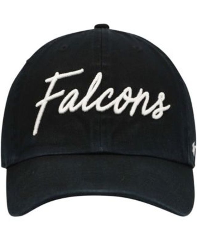 Women's '47 White Atlanta Falcons Confetti Clean Up Adjustable Hat