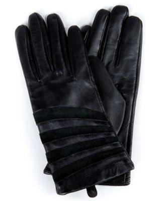 boscov's womens leather gloves