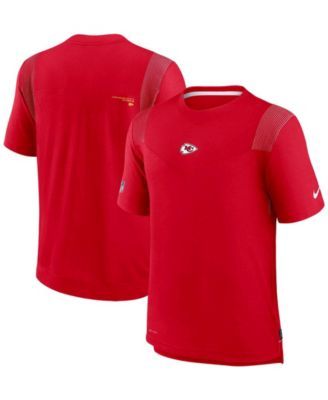 Men's Nike Red Kansas City Chiefs Sideline Athletic Stack V-Neck