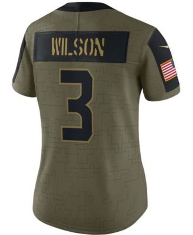 Outerstuff Youth Russell Wilson Orange Denver Broncos Mainliner Player Name & Number T-Shirt