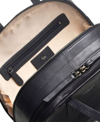 Women's Dukes Place Medium Leather Zip Around Backpack