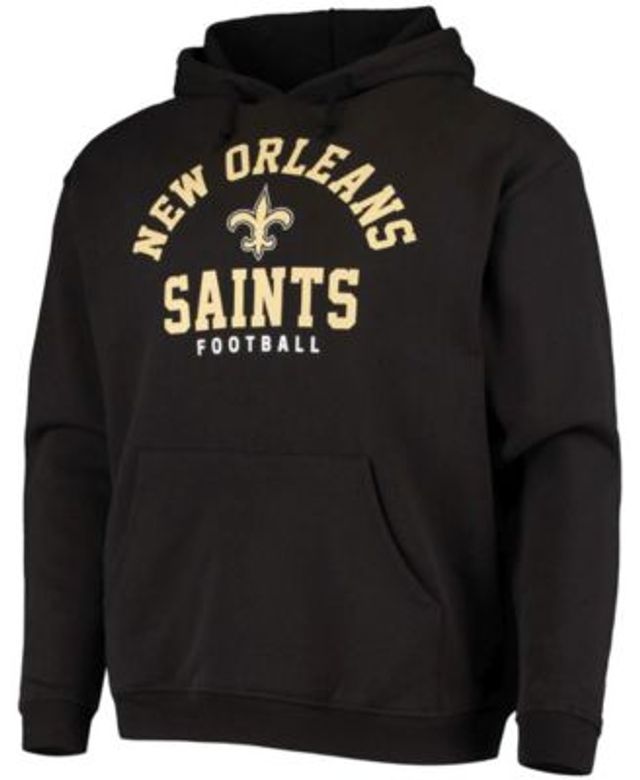 Men's Nike Black New Orleans Saints Sideline Athletic Arch Jersey  Performance Pullover Hoodie