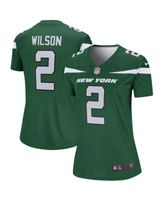 Men's New York Jets Zach Wilson Nike White Game Jersey