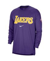 Nike Men's Los Angeles Lakers Block T-Shirt - Purple - L Each