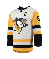 Men's adidas Sidney Crosby Black Pittsburgh Penguins Home Captain Patch  Primegreen Authentic Pro Player Jersey