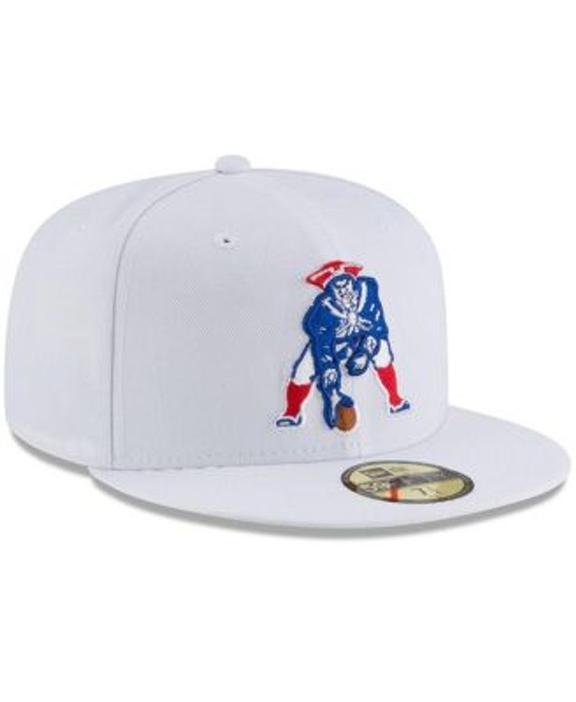 New England Patriots New Era Omaha Low Profile 59FIFTY Fitted Hat - White