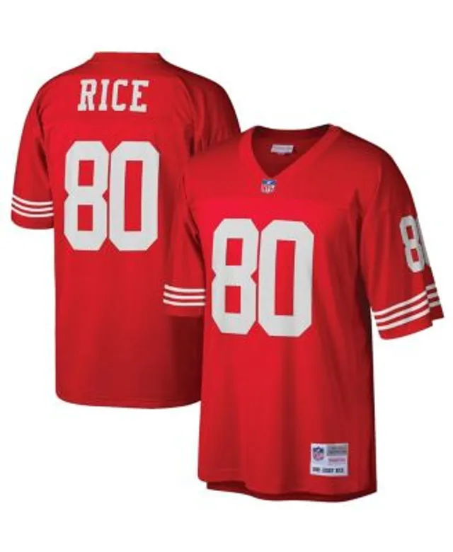 Nike Men's Nike Jerry Rice Scarlet San Francisco 49ers Vapor Elite Retired Player  Jersey