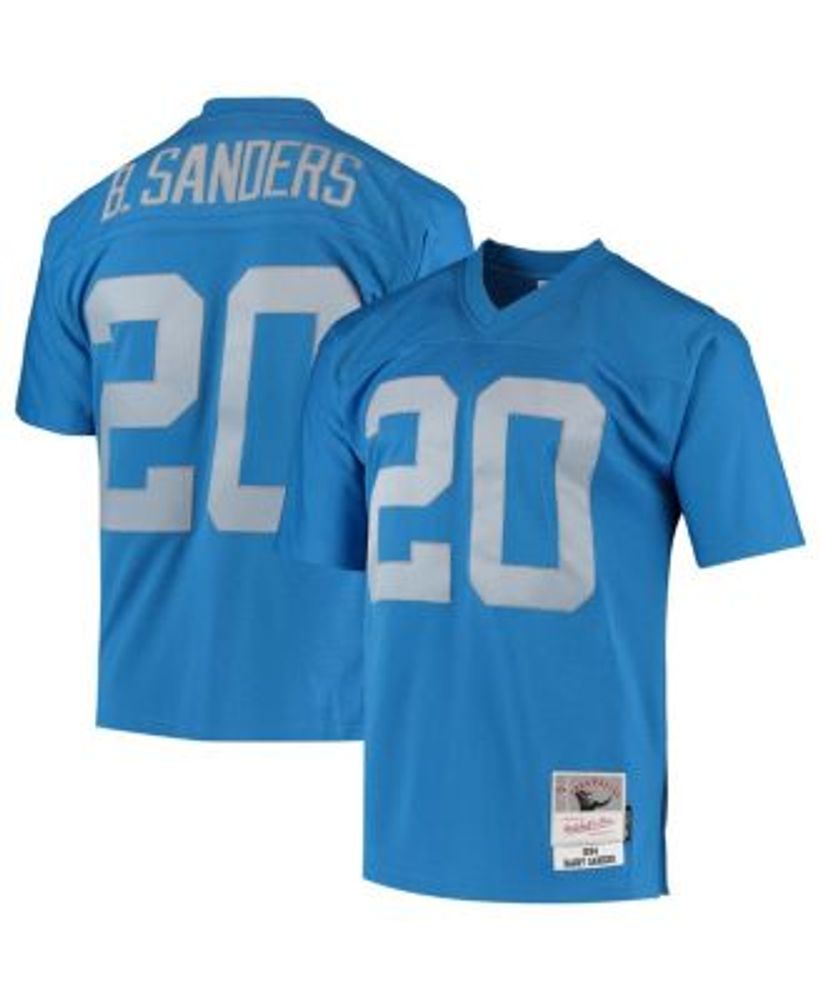 Mitchell & Ness Women's Barry Sanders Blue Detroit Lions 1996 Legacy Replica Jersey