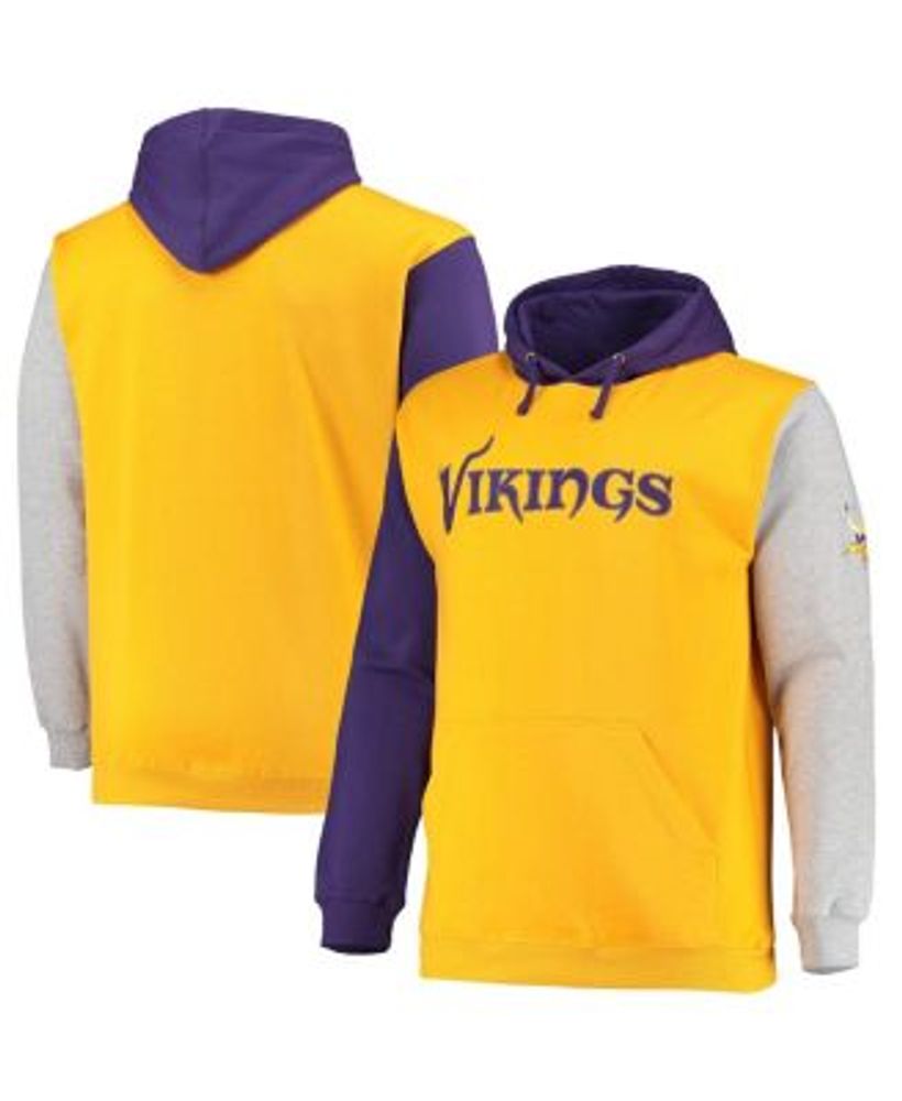 Men's Fanatics Branded Black Minnesota Vikings Big & Tall Color