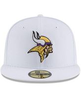 New Era Men's White Minnesota Vikings Omaha 59FIFTY Fitted Hat - Macy's