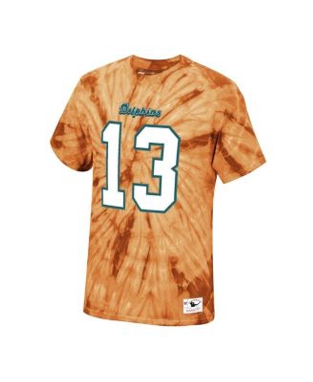 Joe Montana San Francisco 49ers Mitchell & Ness Tie-Dye Retired Player Name  & Number T-Shirt - Scarlet