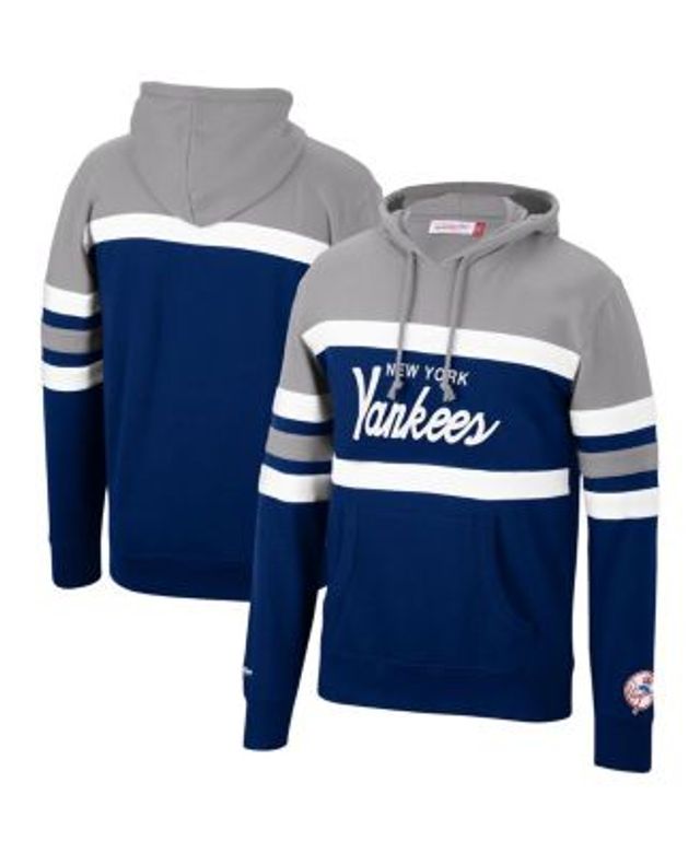 Mitchell & Ness - Men - New York Yankees Color Split Jacket - White/Grey/Blue 2XL