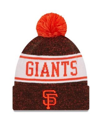 47 Men's '47 Black San Francisco Giants Bering Cuffed Knit Hat with Pom