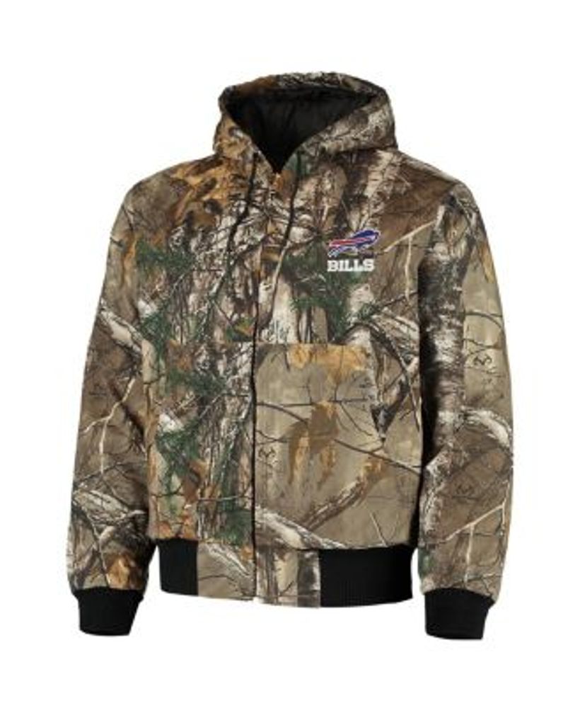 Dunbrooke Men's Realtree Camo Buffalo Bills Heavy Camo Full-Zip Hoodie  Jacket