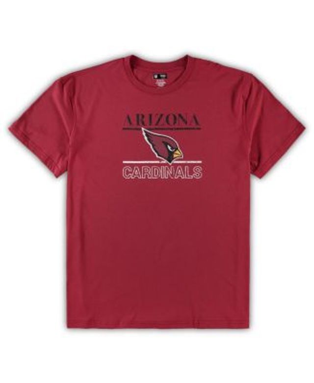 Men's Concepts Sport Black/Cardinal Arizona Cardinals Meter Long Sleeve T- Shirt & Pants Sleep Set