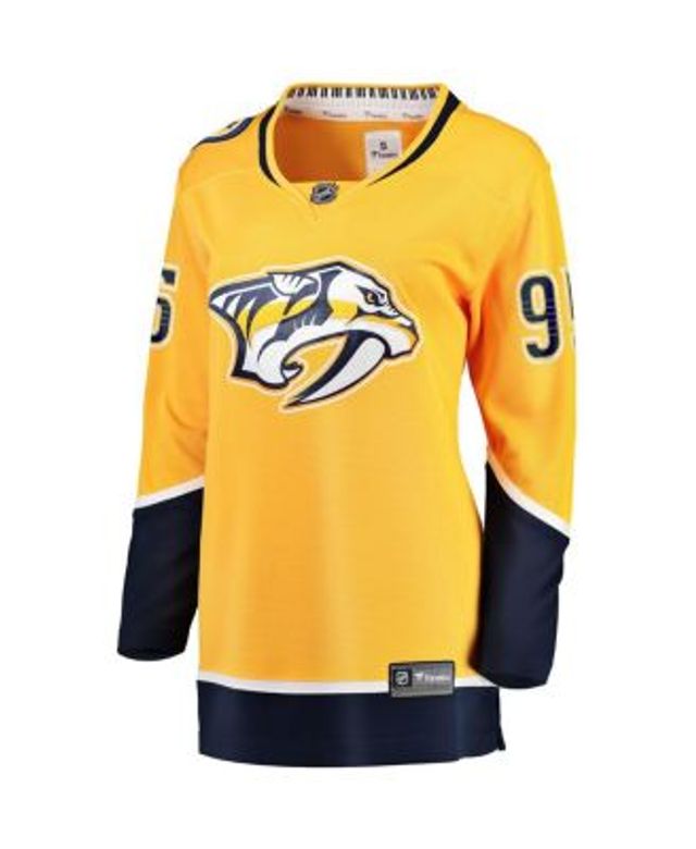 Matt Duchene Nashville Predators adidas Home Authentic Player Jersey - Gold