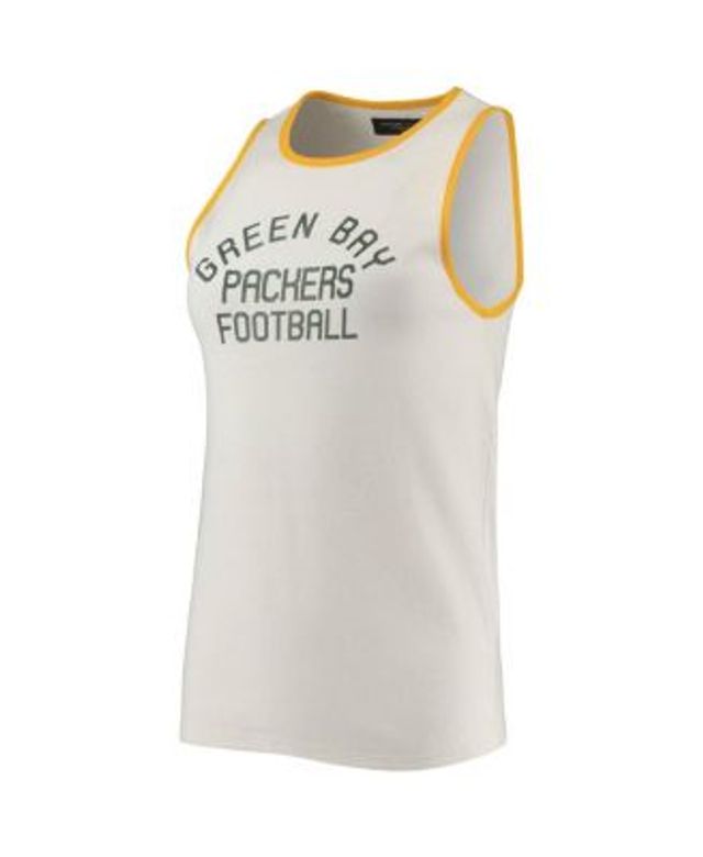 Women's Junk Food White/Royal Seattle Seahawks Throwback Pop Binding Scoop  Neck Tank Top