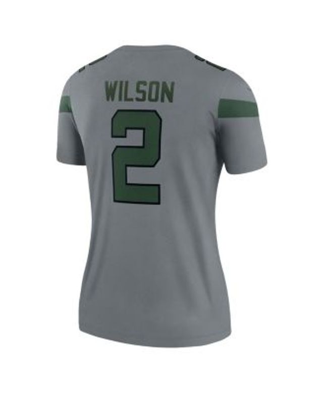 Men's Nike Zach Wilson Gotham Green New York Jets Legend Jersey