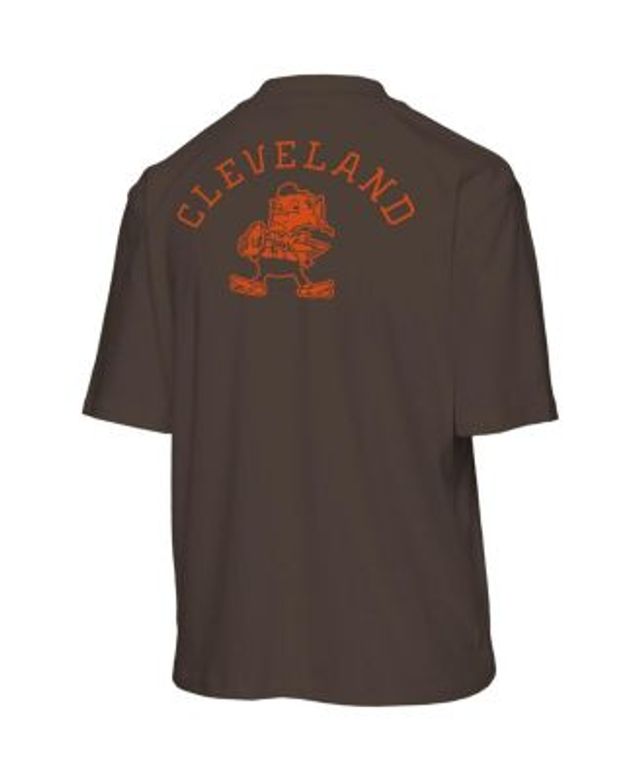 Fanatics Women's Branded Brown, Orange Cleveland Browns Plus True