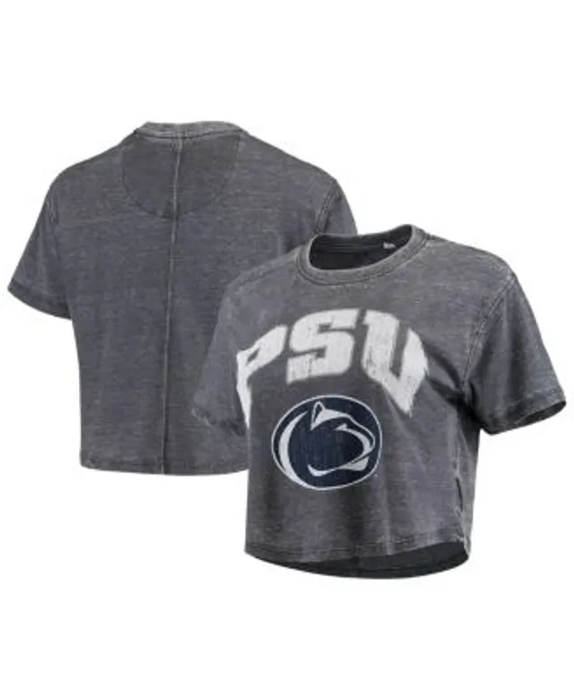 Colosseum Women's Penn State Nittany Lions White Cropped Jersey