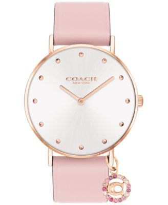 Women's Perry Blossom Leather Strap Watch 36mm