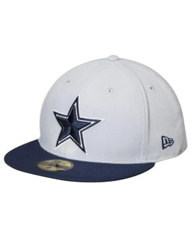 Men's Fanatics Branded Heathered Gray/Navy Dallas Cowboys T-Shirt & Adjustable Hat Set