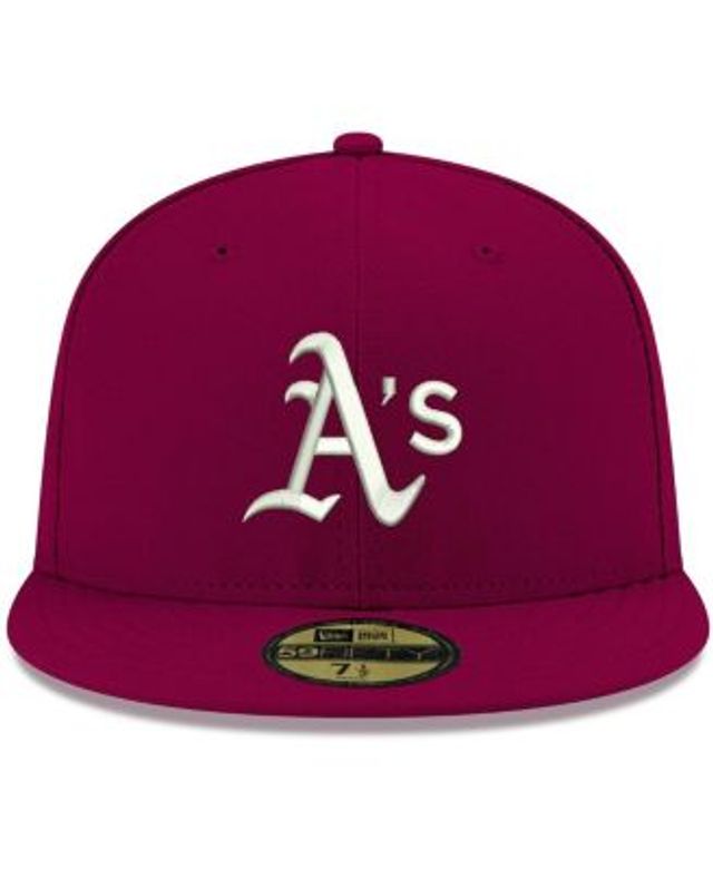 New Era Men's White, Brown Oakland Athletics 1973 World Series