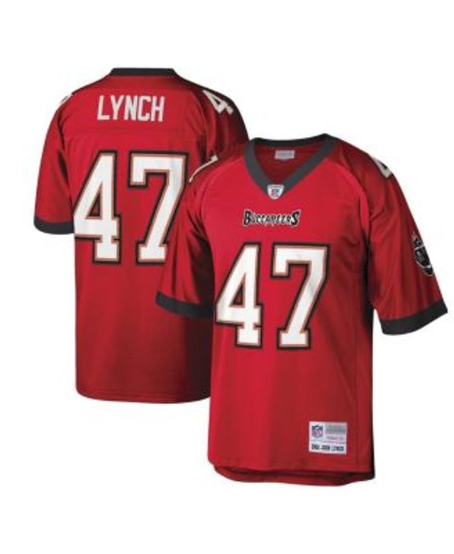 Mitchell & Ness Men's John Lynch Orange Tampa Bay Buccaneers Legacy Replica Jersey