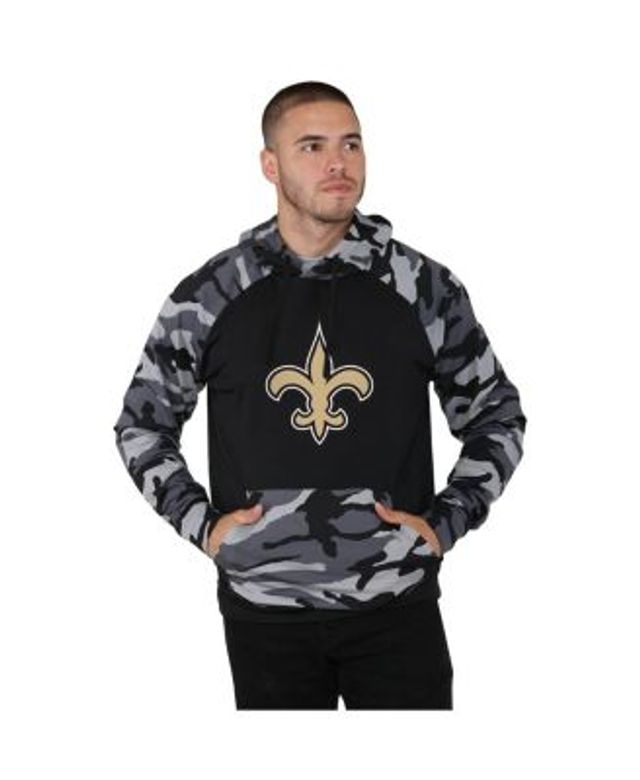 New Orleans Saints Nike Sideline Athletic Arch Jersey Performance Pullover  Hoodie - Black