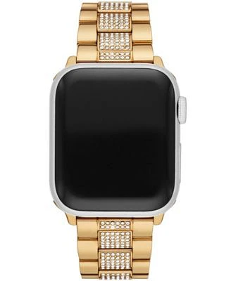 Gold-Tone Stainless Steel Curb Chain Band for Apple Watch 38mm and 40mm