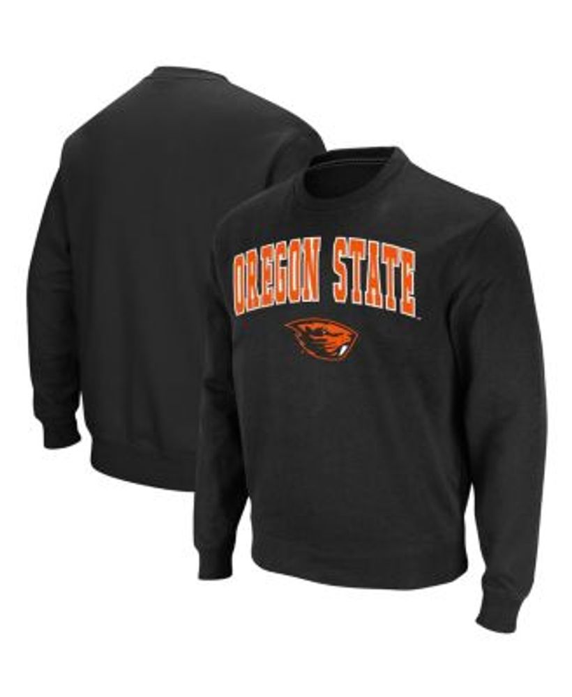 Men's Colosseum Orange Boise State Broncos Arch & Logo Tackle