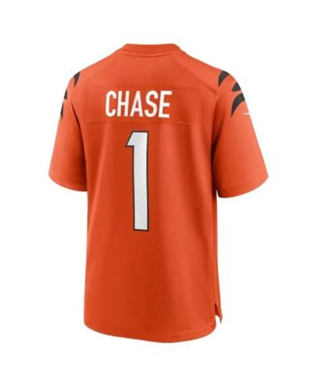 Nike Men's Ja'Marr Chase White Cincinnati Bengals Alternate Game Player  Jersey - Macy's