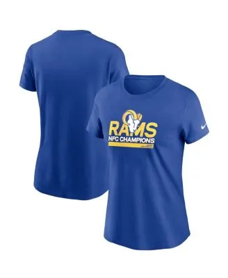 Men's Los Angeles Rams NFL Heather Charcoal Official NFC Champions  Collection T-Shirt