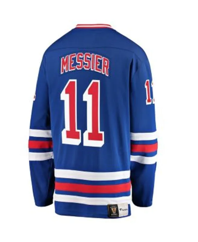 Men's Edmonton Oilers Mark Messier Fanatics Branded Blue Premier Breakaway  Retired Player Jersey