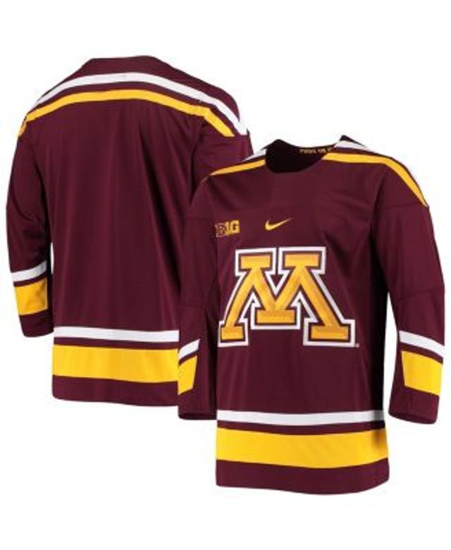 Men's Nike #1 Maroon Minnesota Golden Gophers Team Replica Basketball Jersey