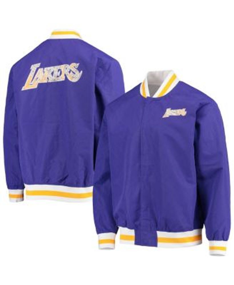 Los Angeles Lakers Color Block Varsity Jacket