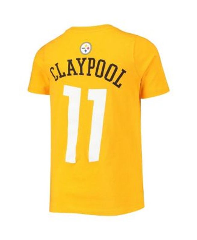 Outerstuff Big Boys Chase Claypool Gold Pittsburgh Steelers Mainliner  Player Name and Number T-shirt - Macy's