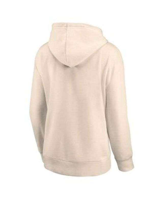 Houston Astros Fanatics Branded Women's True Classics Legacy Quarter-Zip  Hoodie - Oatmeal