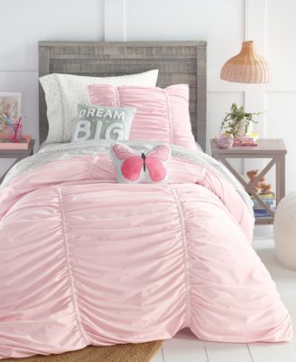 Ruched Comforter Set, Created for Macy's