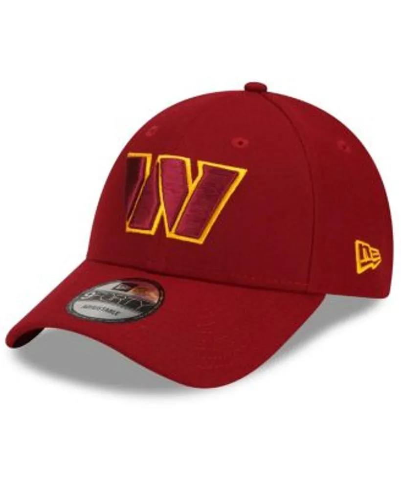 Men's '47 Burgundy Washington Commanders Striped Bucket Hat