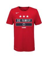 Washington Wizards Nike Youth NBA Playoffs Mantra Performance T-Shirt - Red