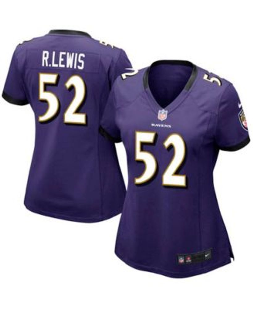 Nike Women's Baltimore Ravens Ray Lewis Purple Game Jersey
