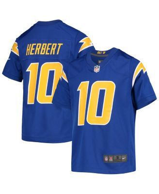 Youth Nike Justin Herbert Royal Los Angeles Chargers Game Jersey