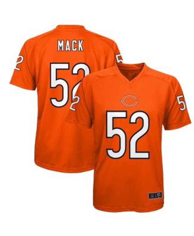 Outerstuff Khalil Mack Chicago Bears Youth Player Name & Number V-Neck Top - Navy, Size: XL, Blue